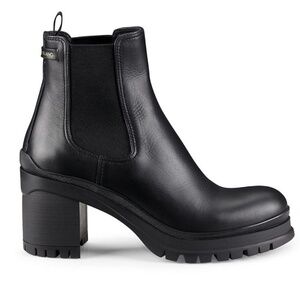 Prada 55mm combat boots leather pull on